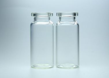 La norme chinoise 10ml dégagent la bouteille vide de cou de cuir embouti de fioles en verre d'une dose unique