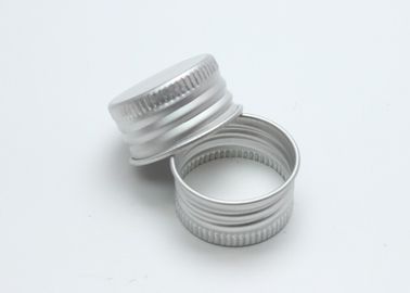 Forme ronde en aluminium adaptée aux besoins du client des couvercles à visser 24mm de couleur pour les bouteilles filetées