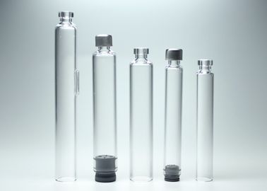cartouche en verre jetable vide médicale transparente de 1.5ml 3ml 4ml