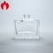 Flacon en verre de parfum carré clair de 20 ml imprimant l'estampage à chaud
