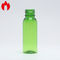 Fioles à bouchon vissable cosmétiques transparentes vertes de l'emballage 30ml