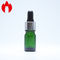 Fioles à bouchon vissable essentielles cosmétiques vertes de l'huile 5ml