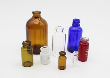 Petite bouteille en verre pharmaceutique ou cosmétique