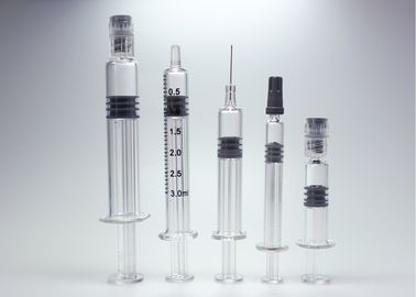 Capacité en verre jetable des seringues 1ml 2ml 3ml 5ml d'injection stérile
