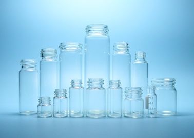 fioles à bouchon vissable transparentes de bouteille en verre de 1ml 2ml 5ml 10ml 20ml 30ml