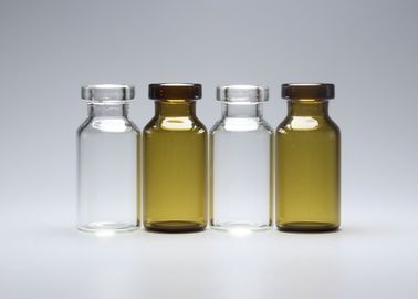 3ml transparent ou fiole vide en verre de Borosilicate de Brown