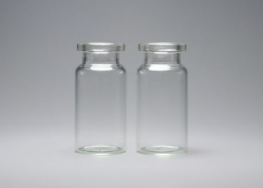 bouteille en verre vide de Borosilicate de cou de cuir embouti de la pharmacie 8ml lucide