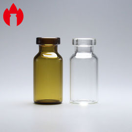 Flacon à injection en verre fin clair et ambré de 3 ml