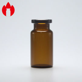 conteneur de la meilleure qualité minuscule ambre de fiole de bouteille de verre à chaux sodée de la médecine 8ml