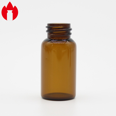conteneur de fiole de bouteille en verre de Borosilicate de cou de vis de 10ml Brown