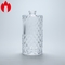 Flacon en verre de parfum transparent de 45 ml avec glaçage à chaud
