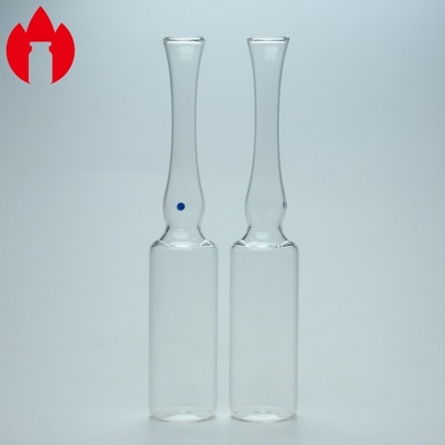 type 5ml une ampoule en verre vide d'injection pharmaceutique transparente de B C D