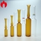 Fiole médicale claire ou d'Amber Glass Ampoule 1ml 2ml 5ml 10ml d'injection d'ampoule