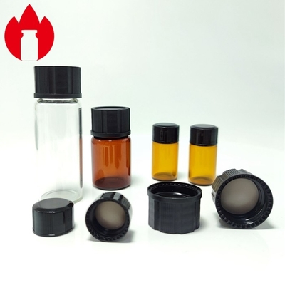 Capsules en plastique à vis à filetage en PP noir de 13 mm à 18 mm