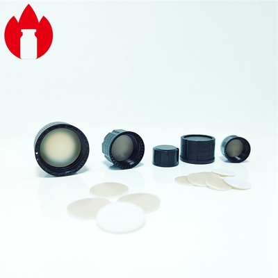 Capsules en plastique à vis à filetage en PP noir de 13 mm à 18 mm
