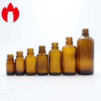 Bouteille en verre d' huile essentielle cosmétique sur mesure de 5 ml à 100 ml avec bouchon de goutte-à-goutte