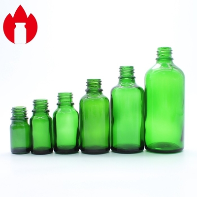 Bouteille en verre d' huile essentielle cosmétique sur mesure de 5 ml à 100 ml avec bouchon de goutte-à-goutte