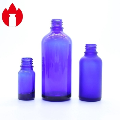 Bouteille en verre d' huile essentielle cosmétique sur mesure de 5 ml à 100 ml avec bouchon de goutte-à-goutte