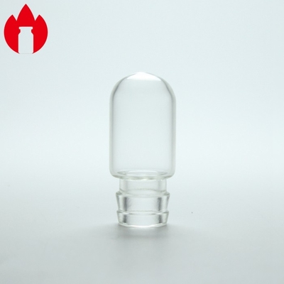 1ml Borosilicate Glass Vial Clear Round Bottom for Medicine
