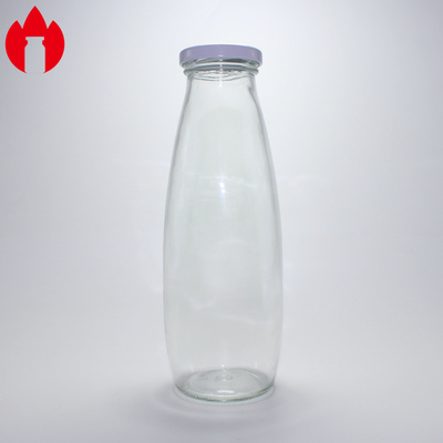 Flacon de verre vide pour le lait