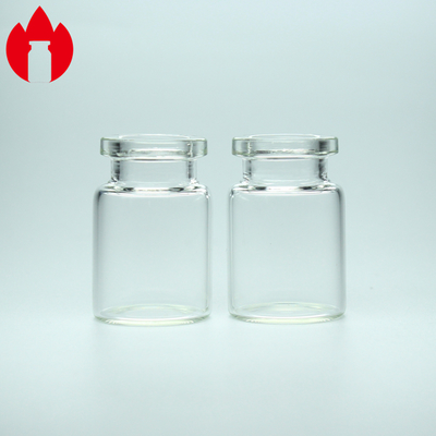 5ml pharmaceutiques les fioles en verre se dégagent ou de mini lyophilisations ambres avec le chapeau
