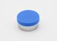 secousse pharmaceutique d'utilisation liquide orale bleue plate de fioles de 15mm outre des chapeaux