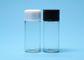 fiole transparente en verre de Borosilicate du filet de vis 10ml avec la couverture en plastique
