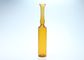 Type ambre matériel neutre en verre de Borosilicate de capacité vide des ampoules en verre 10ml de C