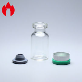 fiole en verre tubulaire du bas Borosilicate 2ml vide transparent petite