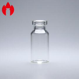 3ml dégagent pharmaceutique vident la fiole en verre supérieure de cuir embouti avec des chapeaux