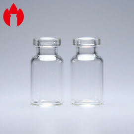 fiole en verre tubulaire du bas Borosilicate 2ml vide transparent petite