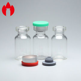 fiole en verre tubulaire du bas Borosilicate 2ml vide transparent petite