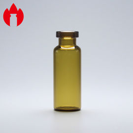 emballage de fiole en verre de Borosilicate de pharmacie de cou de cuir embouti de 4ml Brown bas