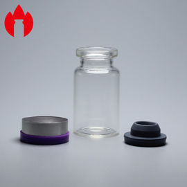 Fioles médicinales transparentes adaptées aux besoins du client de tube de verre du Borosilicate 5ml
