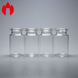 Fioles médicinales transparentes adaptées aux besoins du client de tube de verre du Borosilicate 5ml