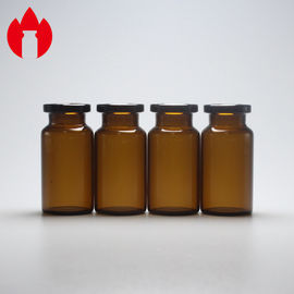 conteneur de la meilleure qualité minuscule ambre de fiole de bouteille de verre à chaux sodée de la médecine 8ml