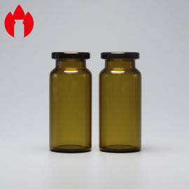 fiole utilisée médicinale transparente ou ambre de 10ml de Borosilicate de tube de verre