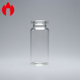 La norme chinoise 10ml dégagent la bouteille vide de cou de cuir embouti de fioles en verre d'une dose unique