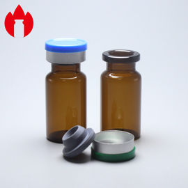 conteneur de la meilleure qualité minuscule ambre de fiole de bouteille de verre à chaux sodée de la médecine 8ml