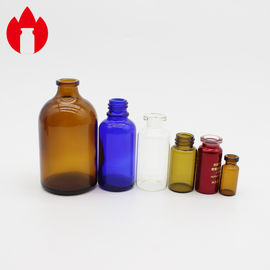 Flacon en verre injectable pharmaceutique jetable vide