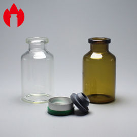 20ml se dégagent ou fioles médicinales et cosmétiques de café de tube de verre de bouteille
