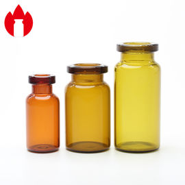 Fioles médicinales standard 2ml 5ml 10ml de tube de verre de dessus de cuir embouti d'injection de GMP