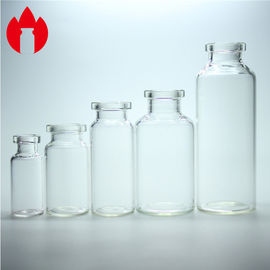 Couleur transparente de capacité des fioles 2ml 6ml 10ml 20ml de tube de verre de Borosilicate