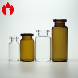 Flacon en verre 2 ml à 30 ml Flacon en verre pour injection pharmaceutique clair ou ambré