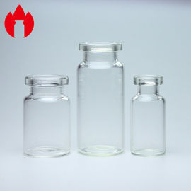 Fioles médicinales standard 2ml 5ml 10ml de tube de verre de dessus de cuir embouti d'injection de GMP