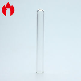 Tubes à essai en verre minuscules fond plat rond/pour l'équipement de laboratoire