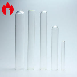 OIN adaptée aux besoins du client de couleur d'espace libre de taille de tubes à essai en verre de Borosilicate diplôméee