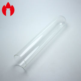Tubes à essai en verre minuscules fond plat rond/pour l'équipement de laboratoire
