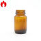 fioles larges de bouche de 100ml 120ml 300ml Amber Wide Mouth Glass Jar médicale pour la Tablette