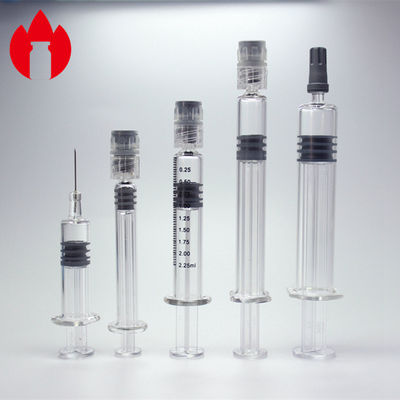 Seringues en verre préchargées Seringues en verre médical ou cosmétique préchargées